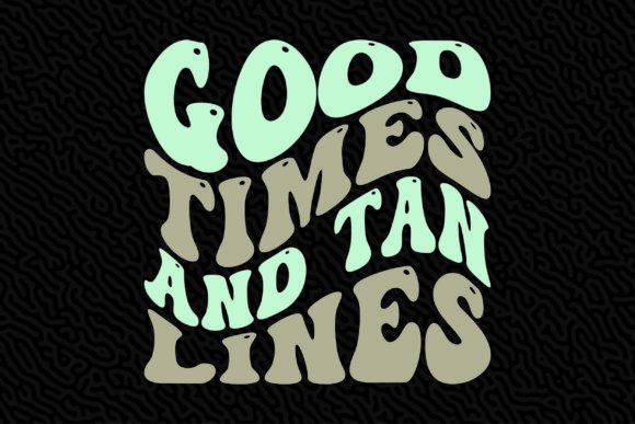 Capture the Vibe: Summer Good Times and Tan Lines Graphics