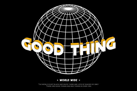 Good Thing Streetwear Graphic Design: More Than Just a Font