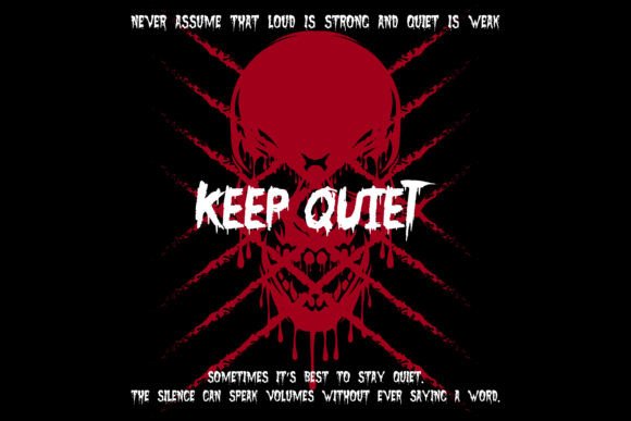 Keep Quiet Streetwear: Bold Graphic Design for Your Brand