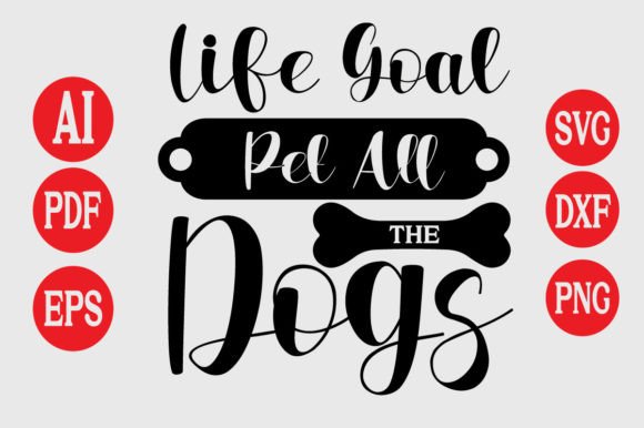 Pet All the Dogs: A Graphic for Every Dog Lover's Life Goal